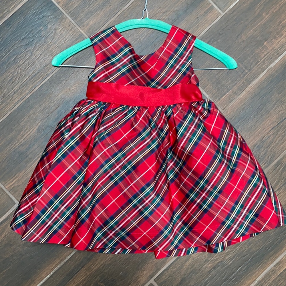🎀 Janie and Jack 2017 Plaid Party Line Holiday Dress
